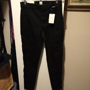 Gap black sculpt twill high rise leggings